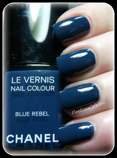 chanel blue rebel nail polish|Chanel nail colors 2021.